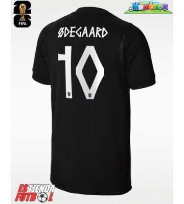Noruega Martin Odegaard #10 Segunda Equipación Mundial 2026 Manga Corta